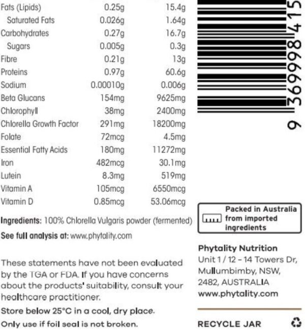 Fermented Chlorella Powder - Image 4